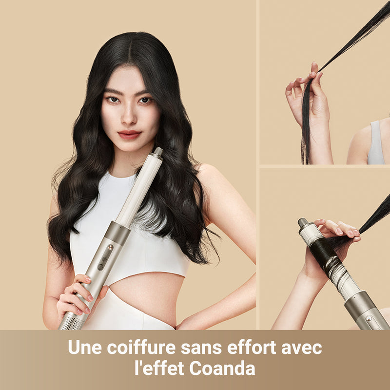 Dreame AirStyle – Multistyler 5 en 1, Gold Titanium