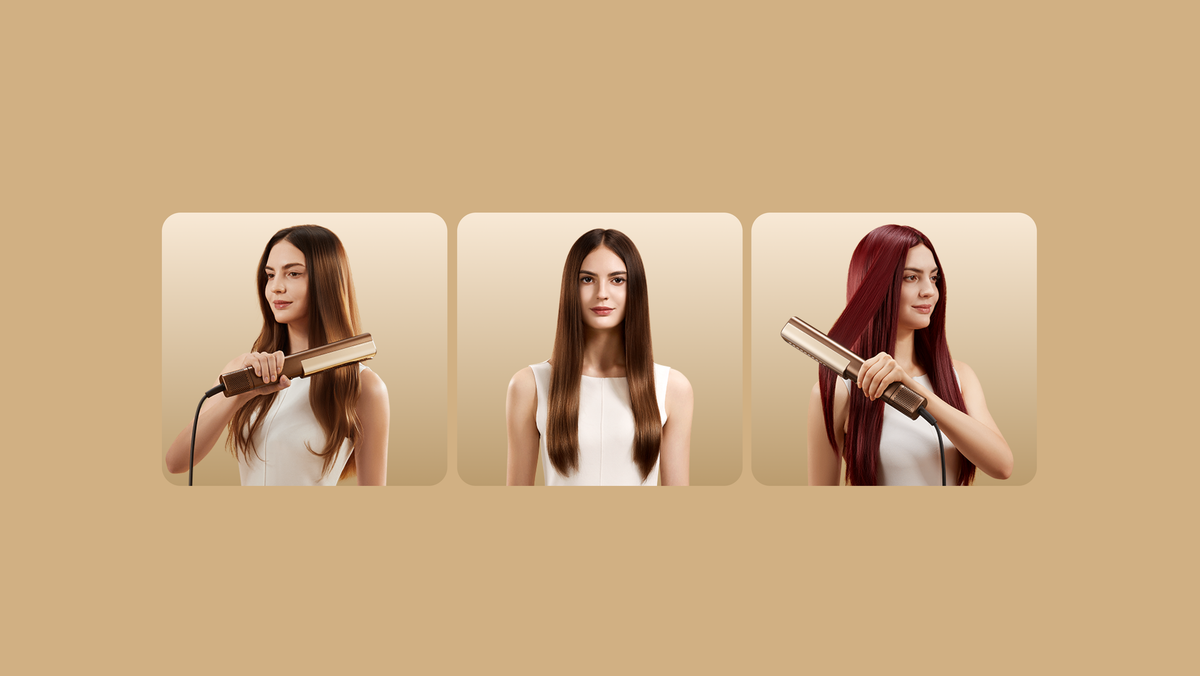 Comparaison Aero Straight et lisseur classique