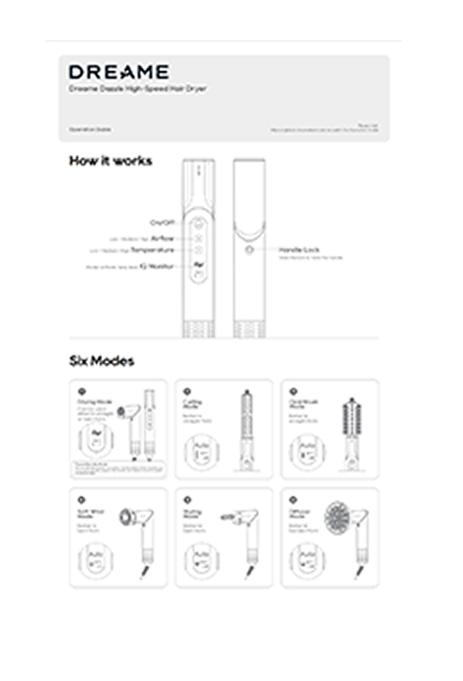 Guide de démarrage rapide Aero Straight
