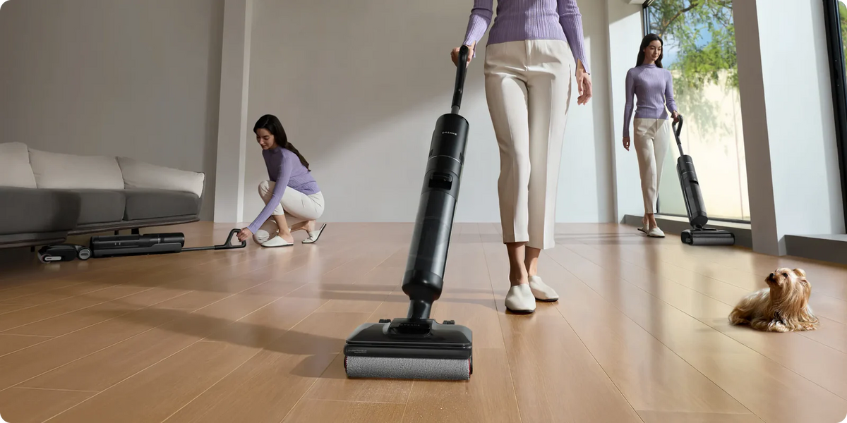 Nettoie jusqu'à 300 m² en une seule charge