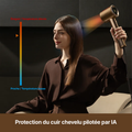 Protection du cuir chevelu par IA du Dreame Pilot Smart AI selon la distance