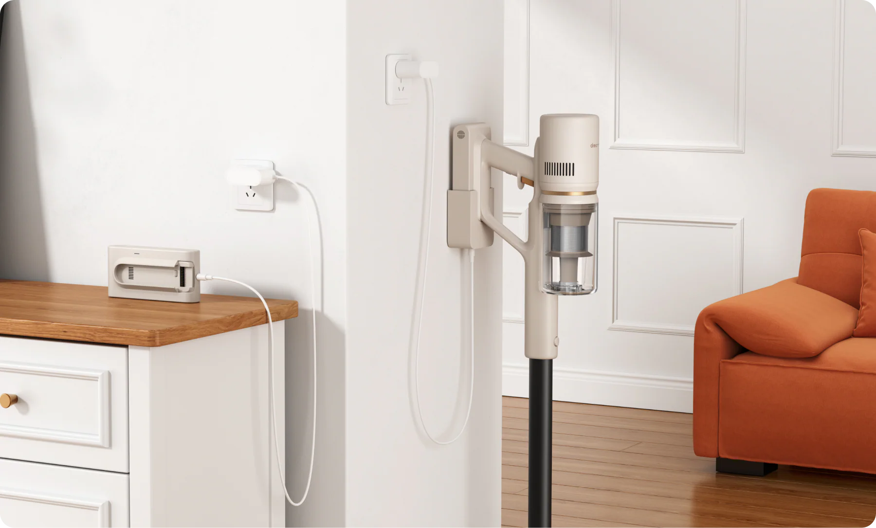 Recharge et stockage intégrés