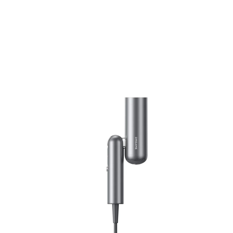 Dreame Pocket Space Gray replié, vue de côté