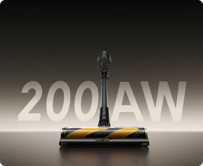 Puissance d’aspiration de 200 AW