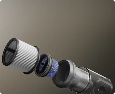 Filtration de 99,99 % des particules ≥ 0,3 μm